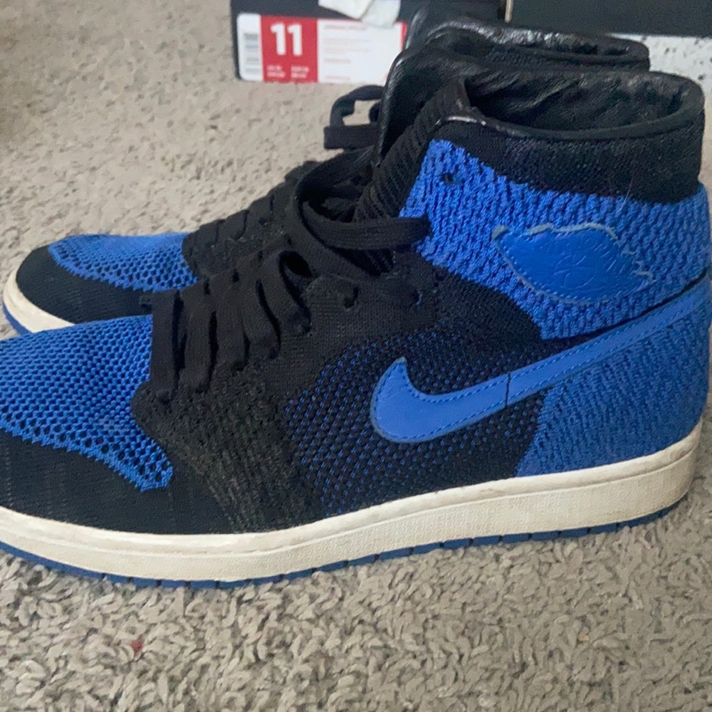 Jordan 1 Fly Knits Royal Blue